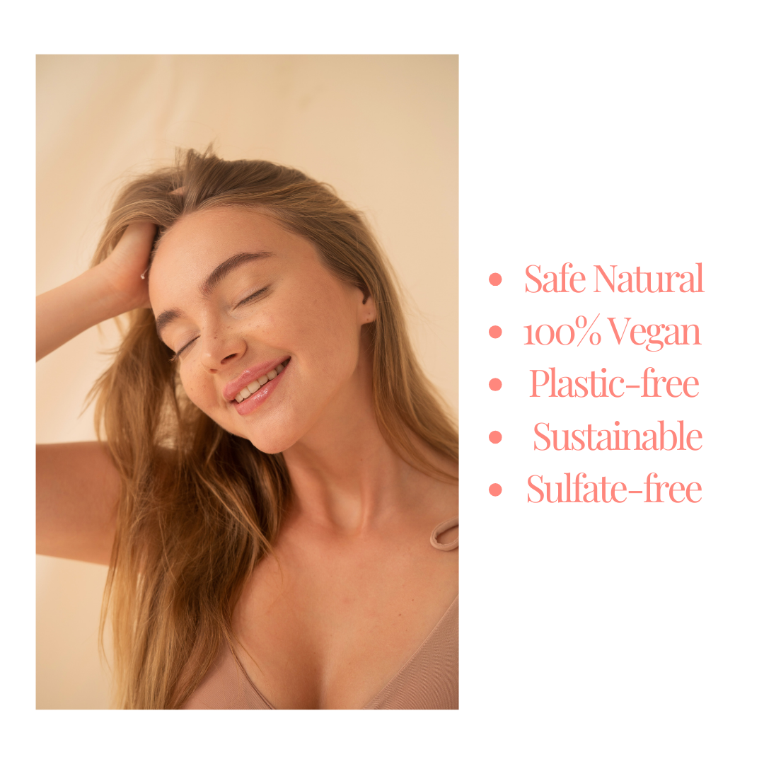 Natural Rice Hair Growth Shampoo Bar Anti-hair Loss Nourishing Hair Care