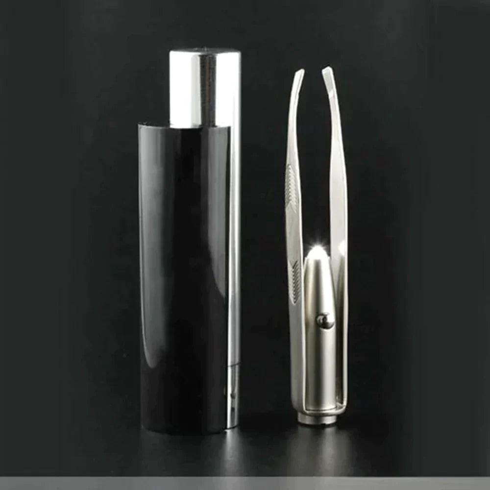 LED Eyebrow Tweezers